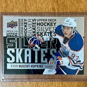 2012-13 Upper Deck Series 1 Ryan Nugent-Hopkins Silver Skates Hockey Card #SS13